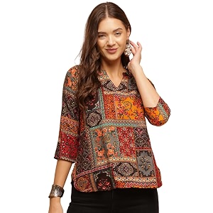 MS VHCK ENTERPRISE Womens Short Kurti in