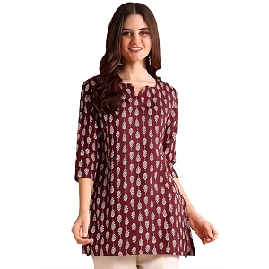 MS VHCK ENTERPRISE Womens Short Kurti in