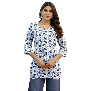 MS VHCK ENTERPRISE Womens Short Kurti in
