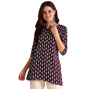 MS VHCK ENTERPRISE Womens Short Kurti in