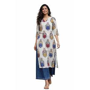 MS VHCK ENTERPRISE Women Printed Tribal Kalamkari
