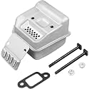 MS180 Exhaust Muffler Kit for For STIHL 017, 018, MS170, MS180 Chainsaws - Replaces OEM 1130 140 0600, 1130 145 2900, Includes Muffler Gasket, Cover, Bolts, Nuts
