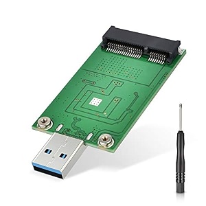msata adapter eluteng msata to usb 30 adapter usb msata ssd reader 50mm mini sata converter as portable flash drive external hard drive no cable needed