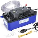 MSELTOS 1/30 HP 132 GPH 20 FT HVAC Condensate Pump with 20 FT Tubing, 115V/230V w/Automatic Safety Switch, Removal Drain Pump for Air Conditioner, Dehumidifier, Ice Maker, Furnace, Boiler
