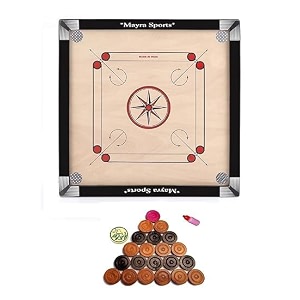 mayra msi carrom board ply extra smooth with all accessories small carrom