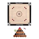 mayra Msi Carrom Board Ply Extra Smooth With All Accessories (Small Carrom)