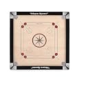 Mayra Msi Carrom Board Ply Extra Smooth With Accessories (Medium Size 26 * 26) - 5 Years And Up