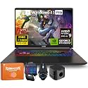 MSI Vector 16 2025 Gaming Laptop, 16" 2.5K QHD+ 240Hz Display, AMD Ryzen 9 8940HX, NVIDIA GeForce RTX 5070Ti 12GB GDDR7, 64 GB DDR5 RAM, 1 TB SSD, WiFi 7 & BT5.4, RGB KB, Windows 11 Pro, Accessories