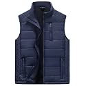 Msmsse Men39s Outerwear Vests Winter Quilted Padded