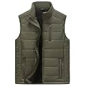 Msmsse Men39s Outerwear Vests Winter Quilted Padded