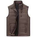 Msmsse Men39s Outerwear Vests Winter Quilted Padded