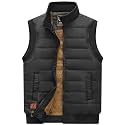 Msmsse Men39s Outerwear Vests Winter Quilted Padded