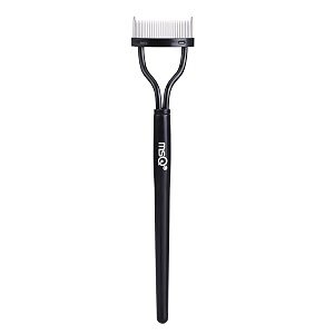msq curler eyebrow brush eyelash separator mascara applicator eyelash definer with comb cover arc designed cosmetic brushes tool eyelash comb black