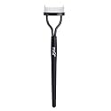 MSQ Curler Eyebrow Brush Eyelash Separator Mascara Applicator Eyelash Definer with Comb Cover Arc Designed Cosmetic Brushes Tool Eyelash Comb, Black