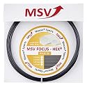 MSV Focus-HEX Plus 25 Tennis String Set (12m) 1.25 mm Black