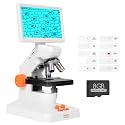 MT3-2 Digital Compound Microscope 40X-1200X, 7" Screen
