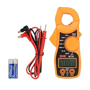 mt87 2000 counts lcd digital clamp multimeterbattery powered