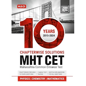 mtg 10 years mht cet chapterwise previous solved questions papers pyq book physics chemistry amp mathematics for 2025 exam  mht cet mock test papers