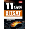 MTG 11 Years BITSAT Chapterwise Previous Solved Question Papers (PYQ Book) For 2026 Exam | 3 Model Test Papers with Explanations Physics, Chemistry, Mathematics, English & Logical Reasoning