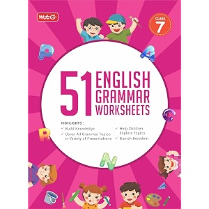 mtg 51 english grammar worksheets class 7  grammar work books to practice english concepts in interactive way based on cbsencert