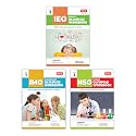 MTG NSO-IMO-IEO (Science, Mathematics & English) Olympiad Workbook Combo Class-1 (Set of 3 Books) | MCQs, Previous Years Solved Paper & Achievers Section - SOF Olympiad Preparation Books For 2024-25 Exam