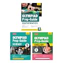 MTG Olympiad Prep-Guide Class-5 Mathematics, Science & English (Set of 3 Books) - Detailed Theory, Self Test with IMO-NSO-IEO Chapterwise Previous Year Question Paper For SOF 2024-25 Exam