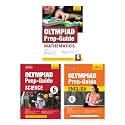 MTG Olympiad Prep-Guide Class-6 Mathematics, Science & English (Set of 3 Books) - Detailed Theory, Self Test with IMO-NSO-IEO Chapterwise Previous Year Question Paper For SOF 2024-25 Exam