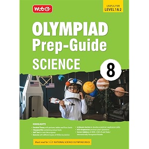 mtg olympiad prep-guide class 8 science nso - detailed theory self test with nso chapterwise previous year question paper for sof 2024-25 exam