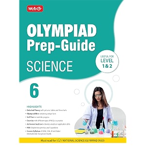 mtg olympiad prep-guide science class 6 - detailed theory self test with nso chapterwise previous year question paper for sof 2023-24 exam