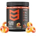 MTN OPS Yeti Pre-Workout Powder with Creatine, Peach Zing