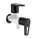 2 Way Angle Cocke for Bathroom/Angle Cocke Tap/ABS Plastic Angle Valve Tap/Stop Cock/Angular Stop Cock/Bathroom Cock for Hot and Cold Water (Eco Angle Cock)