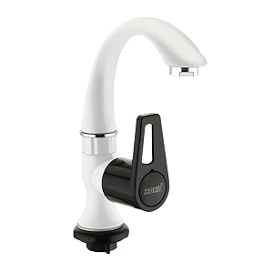 pvc swan neck tap for kitchenbathroom wash basins big neck with teflon tape white wash basin tap polished with teflone tap