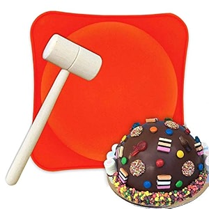 mtr round shape chocolatecake mold with hammer pinata cake mould chocolate shaping tool flexible silicone mold round mould with hammer