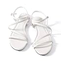 Mtzyoa Women Flat Sandals Dressy Strappy Gladiator