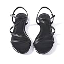 Mtzyoa Women Flat Sandals Dressy Strappy Gladiator