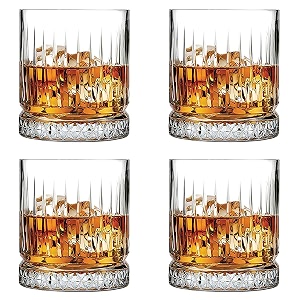 muac crystal bar glass for drinking bourbon whisky scotch cocktails set of 1 glass 300ml