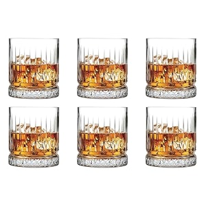 muac crystal bar glass for drinking bourbon whisky scotch cocktails set of 1 glass 300ml