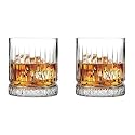 MUAC Crystal Bar Glass for Drinking Bourbon, Whisky, Scotch, Cocktails, (Set of 1 Glass) (300ml)
