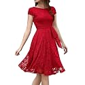MUADRESS Women's Lace Cocktail Wedding Party Dress