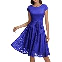 MUADRESS Women's Lace Cocktail Wedding Party Dress