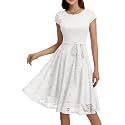 MUADRESS Women's Lace Cocktail Wedding Party Dress