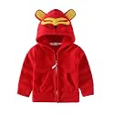 Mud Kingdom Fleece Hoodies Jacket for Boys Girls Full Zipper Long Sleeve Happy Halloween