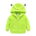Mud Kingdom Fleece Hoodies Jacket for Boys Girls Full Zipper Long Sleeve Happy Halloween