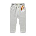 Mud Kingdom Kids Fleece Jogger Pants Winter Cute Bear