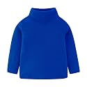 Mud Kingdom Kids Fleece Shirts High Collar Soft Tops Unisex