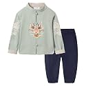 Mud Kingdom Little Boy Girls Outfits Tang