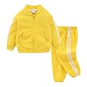 Mud Kingdom Little Boys Jogger Set Long Sleeve Casual Outfits Outerwear