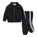 Mud Kingdom Little Boys Jogger Set Long Sleeve Casual Outfits Outerwear