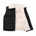 Mud Kingdom Little Boys Sherpa Fleece Vest Sleeveless Outerwear Jacket Snap Buttons Winter