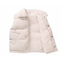 Mud Kingdom Little Boys Sherpa Fleece Vest Sleeveless Outerwear Jacket Snap Buttons Winter